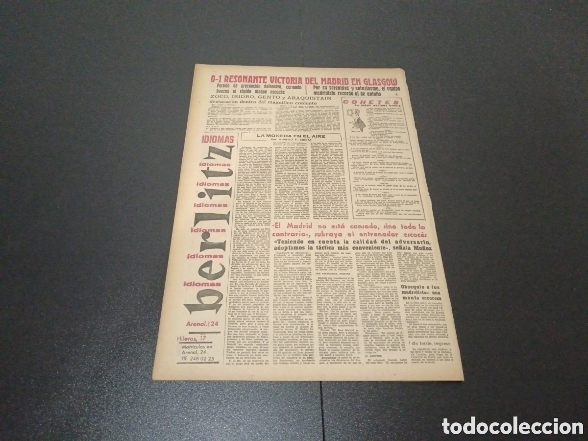 Coleccionismo deportivo: MARCA 26/09/1963 - Foto 6