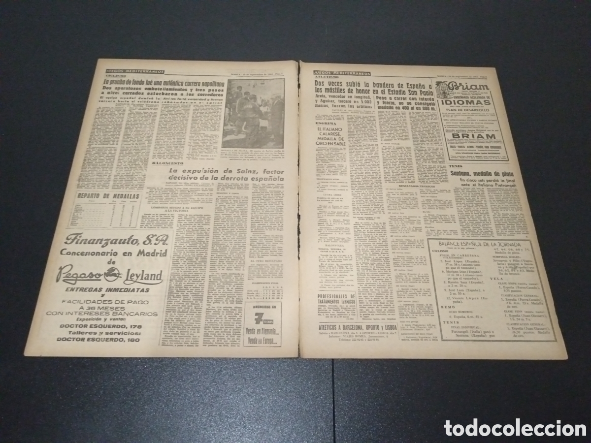Coleccionismo deportivo: MARCA 29/09/1963 - Foto 3