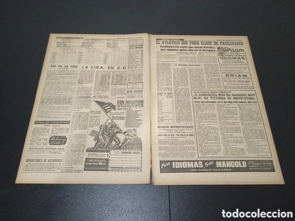 Coleccionismo deportivo: MARCA 30/09/1963 - Foto 2