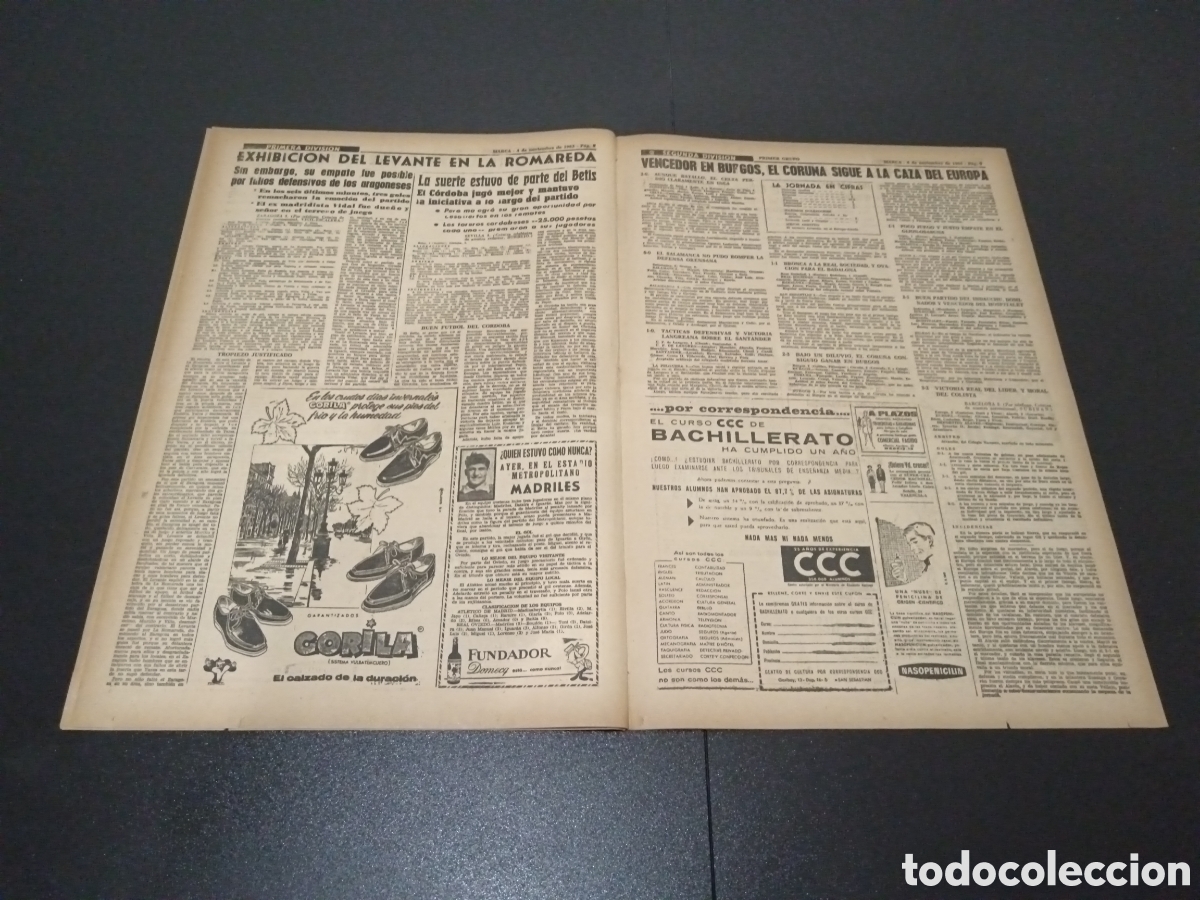 Coleccionismo deportivo: MARCA 04/11/1963 - Foto 5