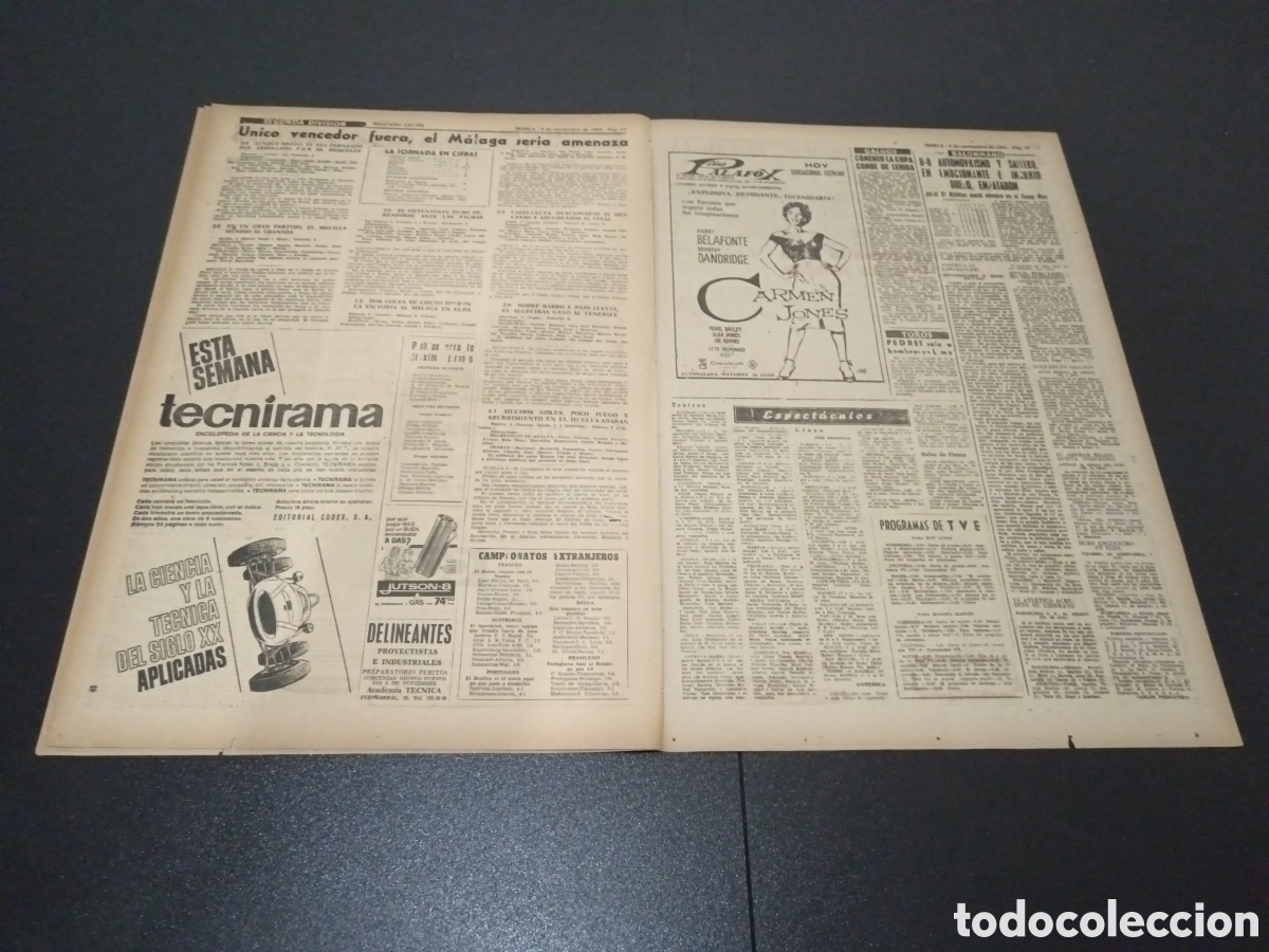 Coleccionismo deportivo: MARCA 04/11/1963 - Foto 6