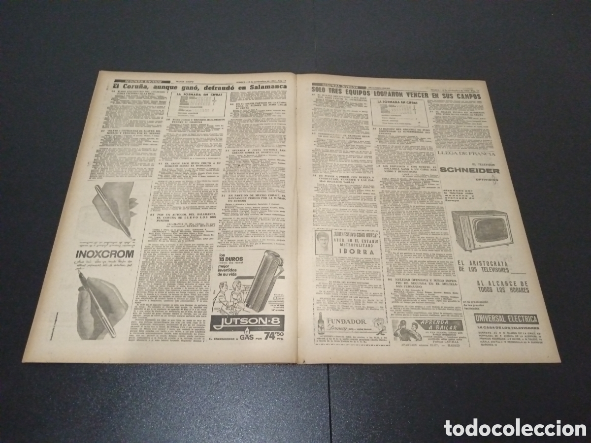 Coleccionismo deportivo: MARCA 18/11/1963 - Foto 6
