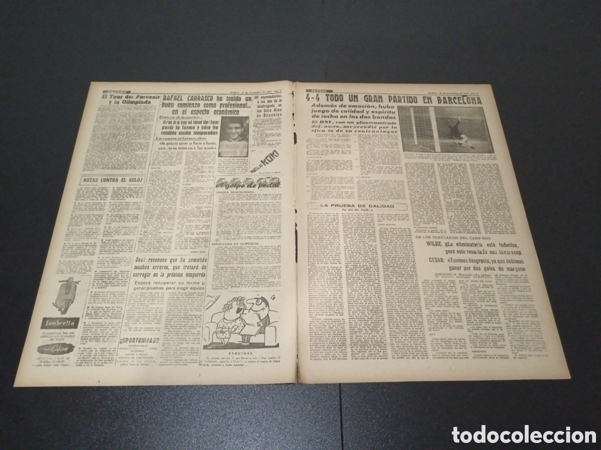 Coleccionismo deportivo: MARCA 21/11/1963 - Foto 2
