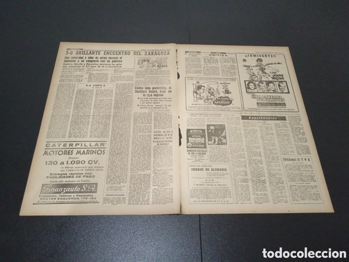 Coleccionismo deportivo: MARCA 21/11/1963 - Foto 3
