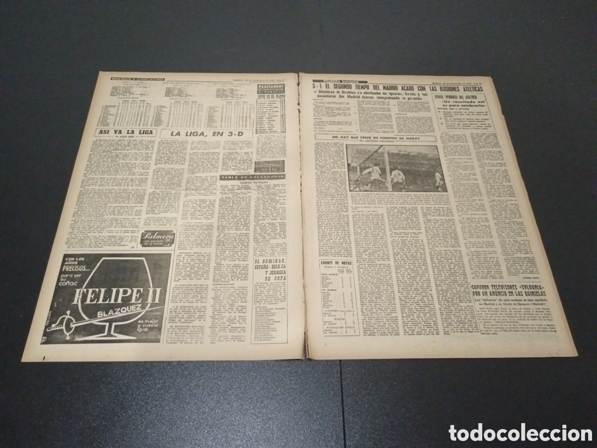 Coleccionismo deportivo: MARCA 25/11/1963 - Foto 2