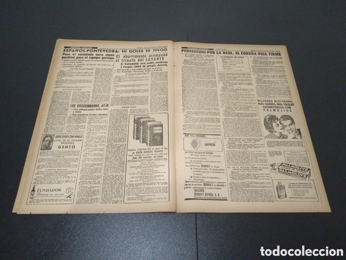 Coleccionismo deportivo: MARCA 25/11/1963 - Foto 5