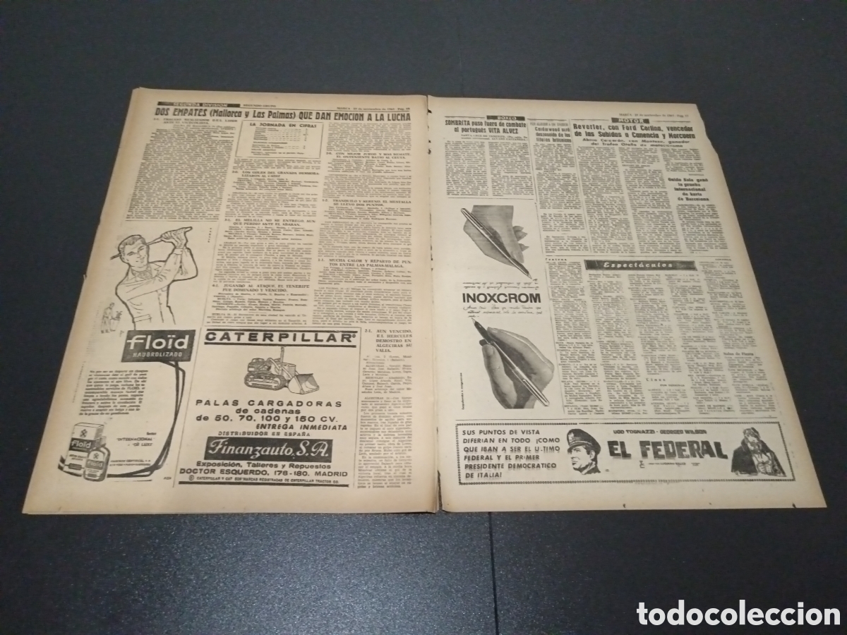 Coleccionismo deportivo: MARCA 25/11/1963 - Foto 6