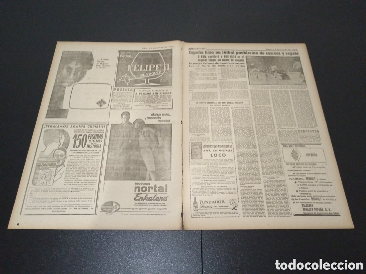 Coleccionismo deportivo: MARCA 02/12/1963 - Foto 2