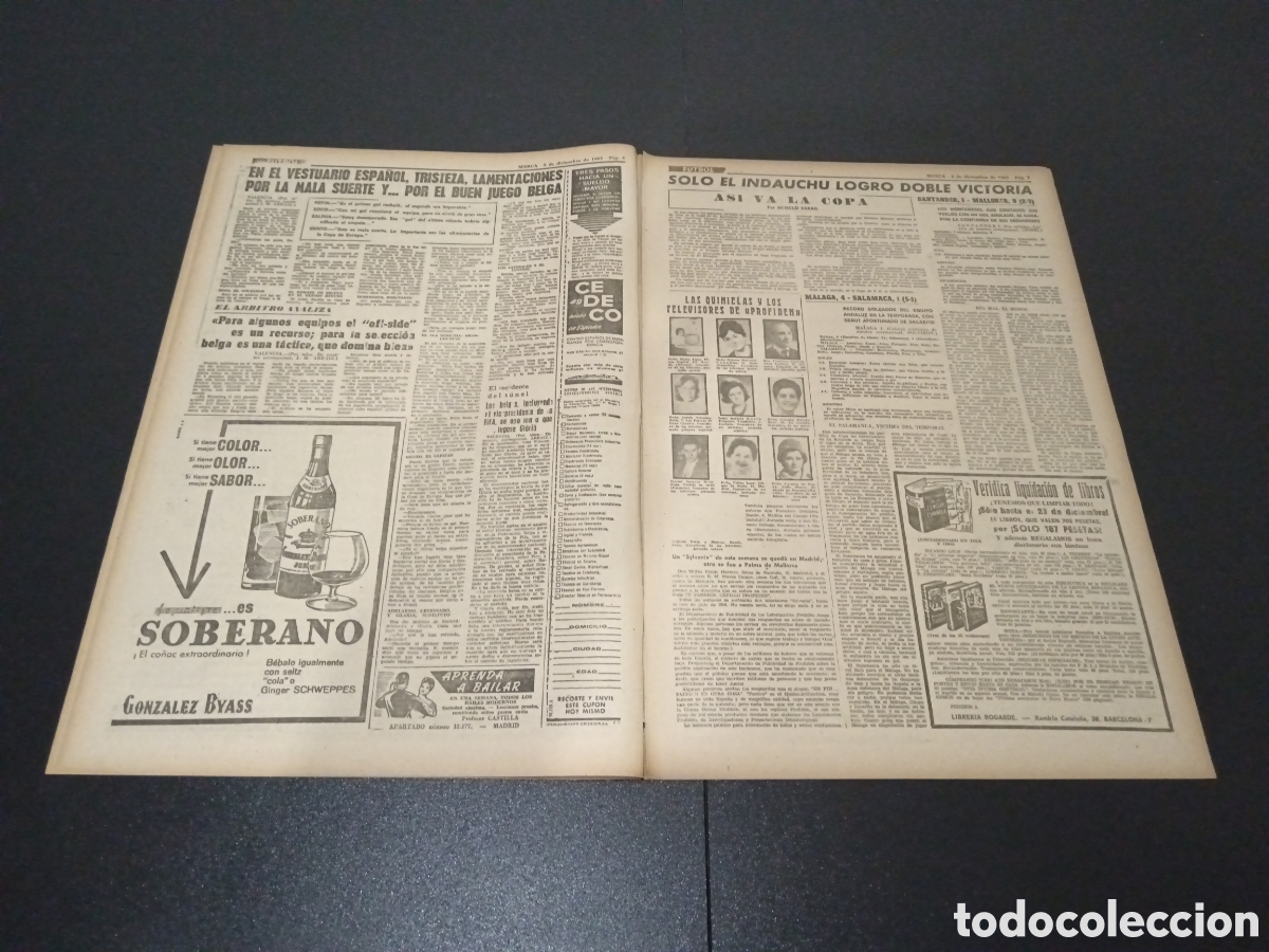 Coleccionismo deportivo: MARCA 02/12/1963 - Foto 3