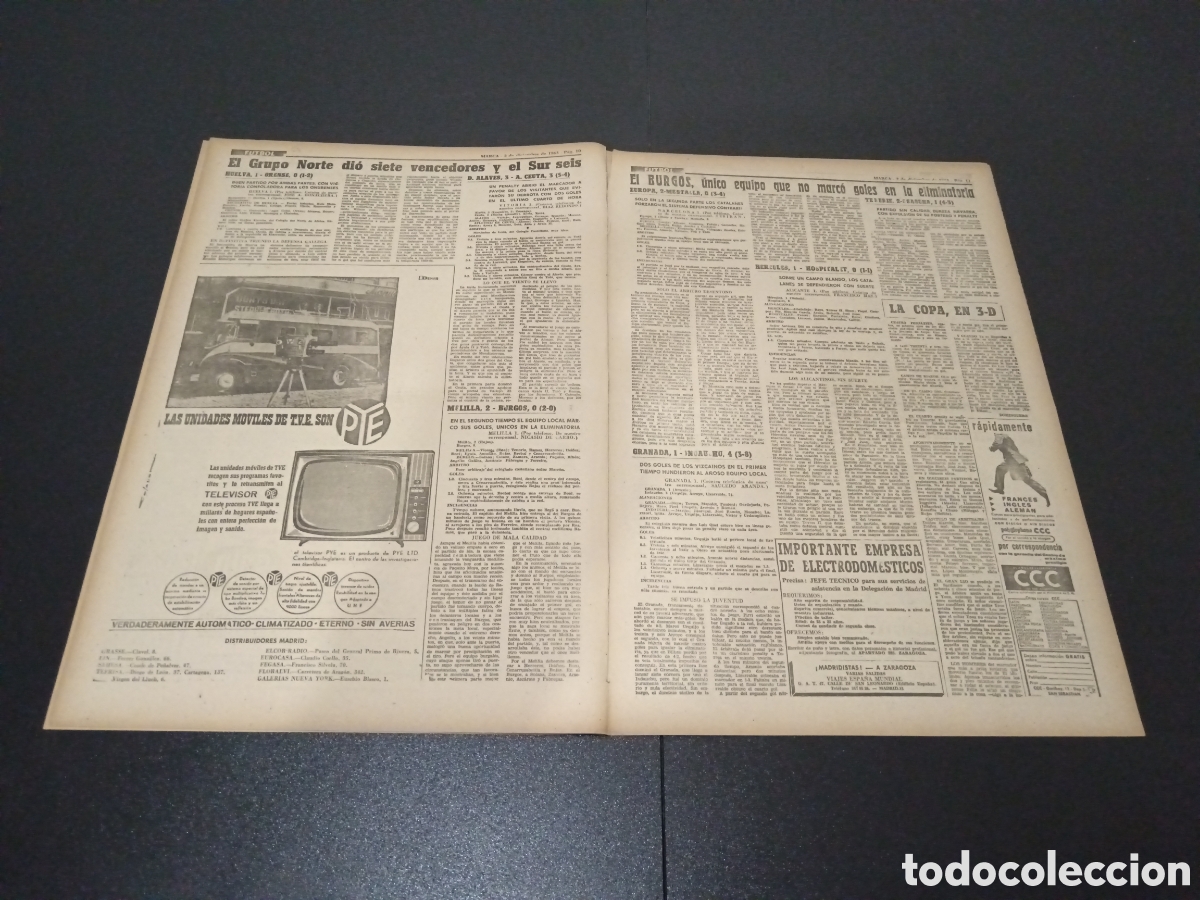 Coleccionismo deportivo: MARCA 02/12/1963 - Foto 5