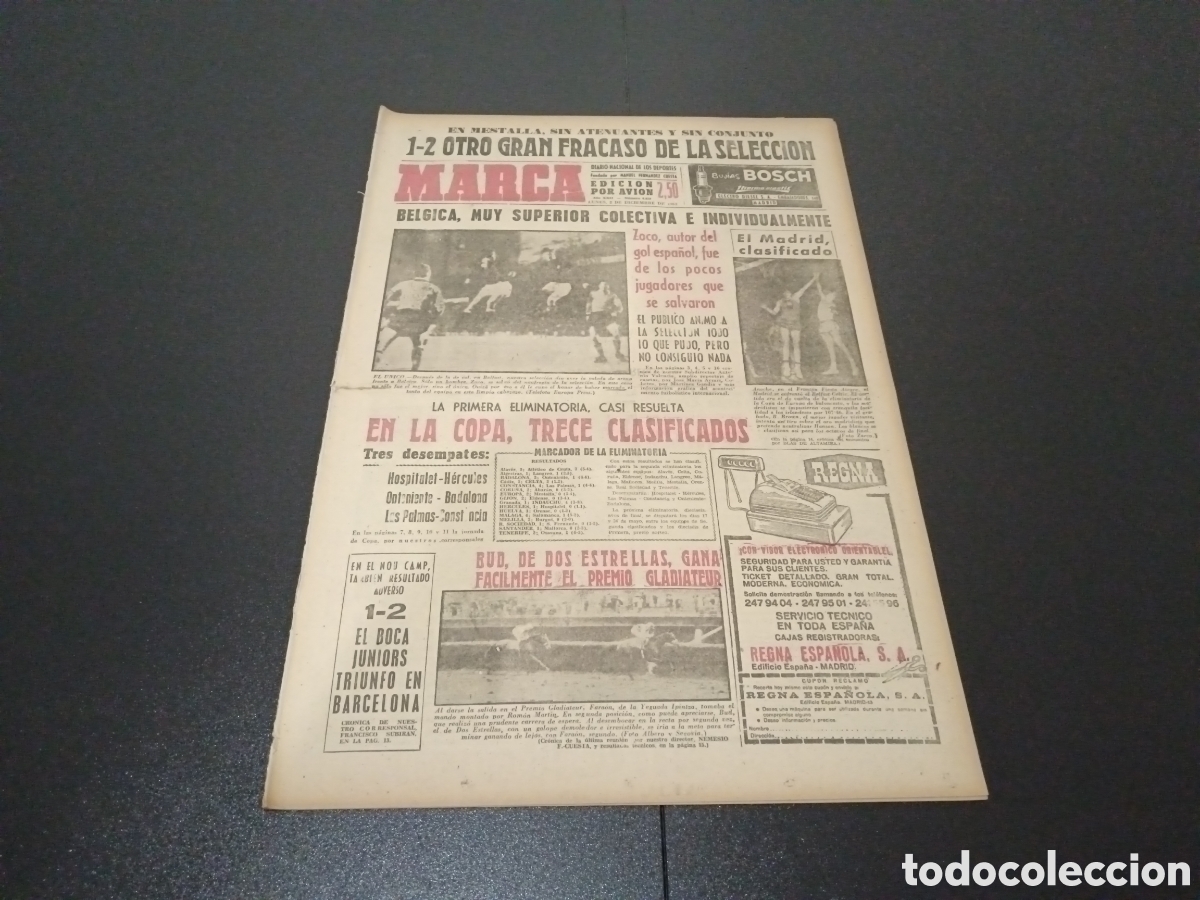 Coleccionismo deportivo: MARCA 02/12/1963 - Foto 1