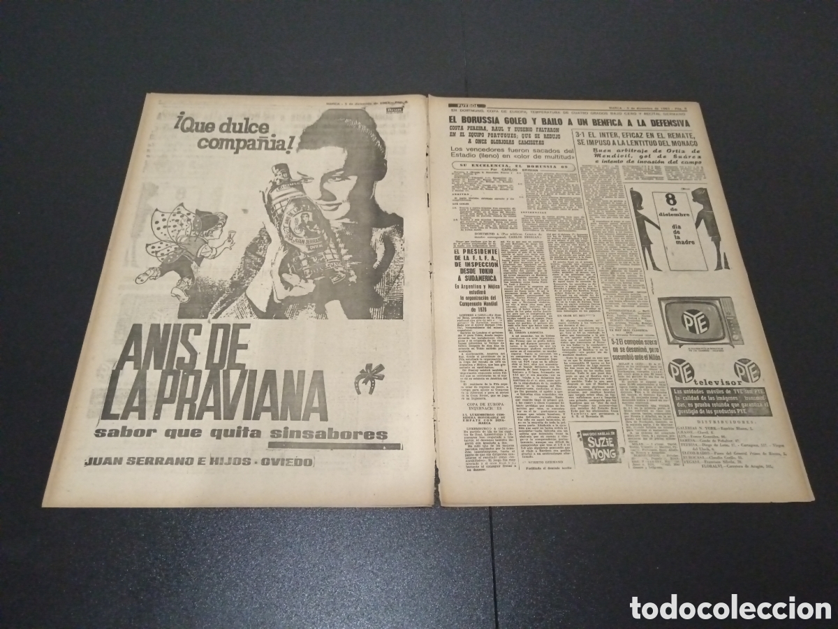 Coleccionismo deportivo: MARCA 05/12/1963 - Foto 3