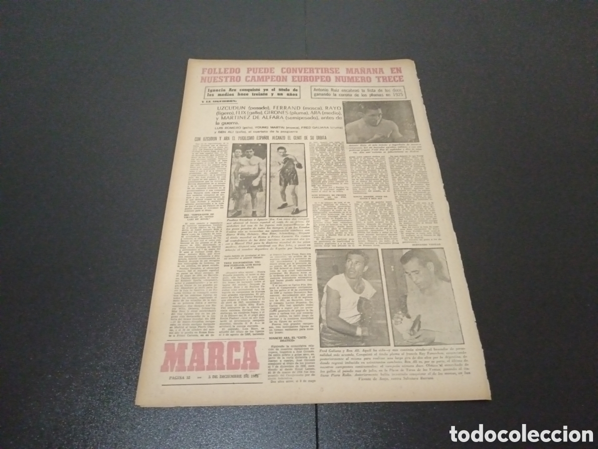 Coleccionismo deportivo: MARCA 05/12/1963 - Foto 5