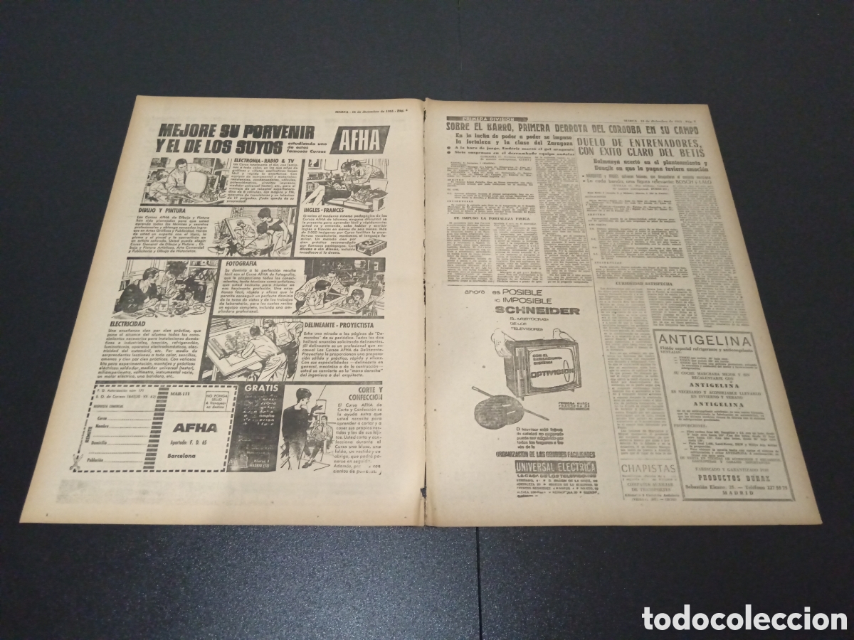 Coleccionismo deportivo: MARCA 16/12/1963 - Foto 3