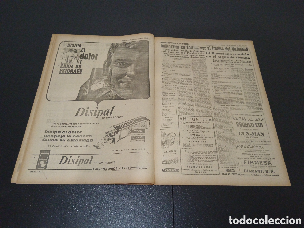 Coleccionismo deportivo: MARCA 23/12/1963 - Foto 5