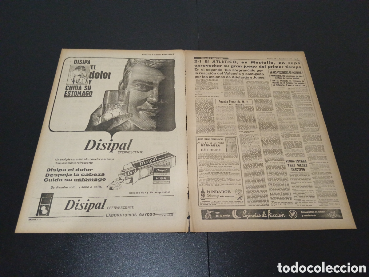 Coleccionismo deportivo: MARCA 30/12/1963 - Foto 3