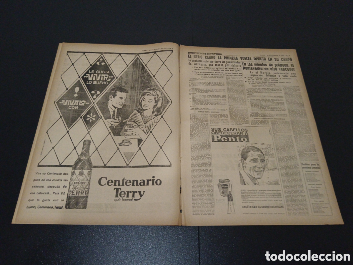 Coleccionismo deportivo: MARCA 30/12/1963 - Foto 4