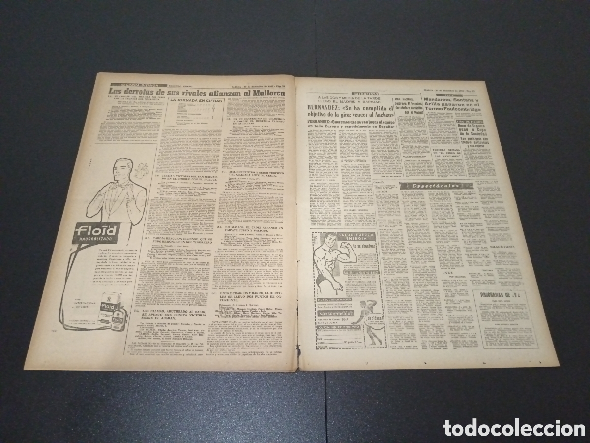 Coleccionismo deportivo: MARCA 30/12/1963 - Foto 7