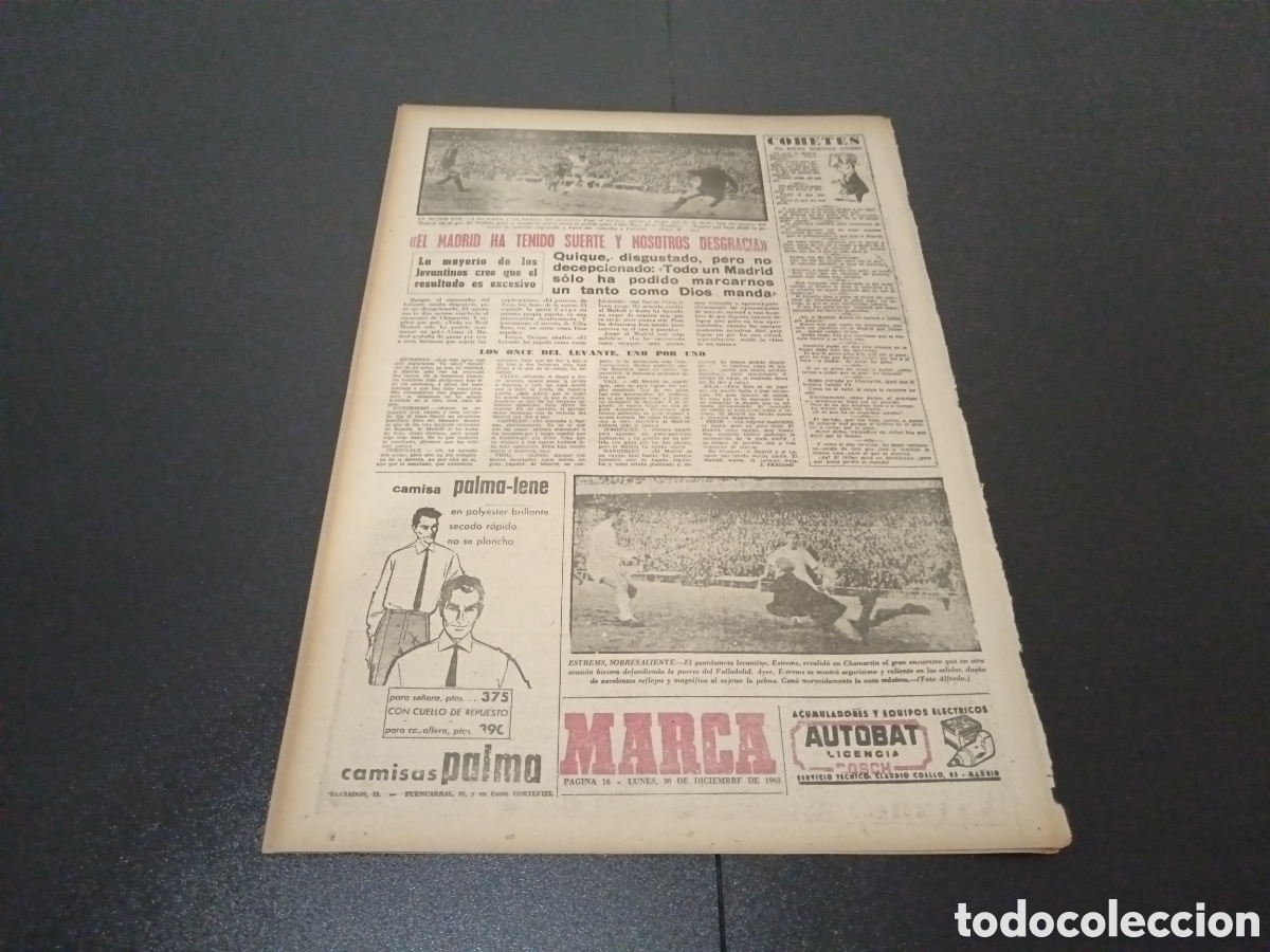 Coleccionismo deportivo: MARCA 30/12/1963 - Foto 8