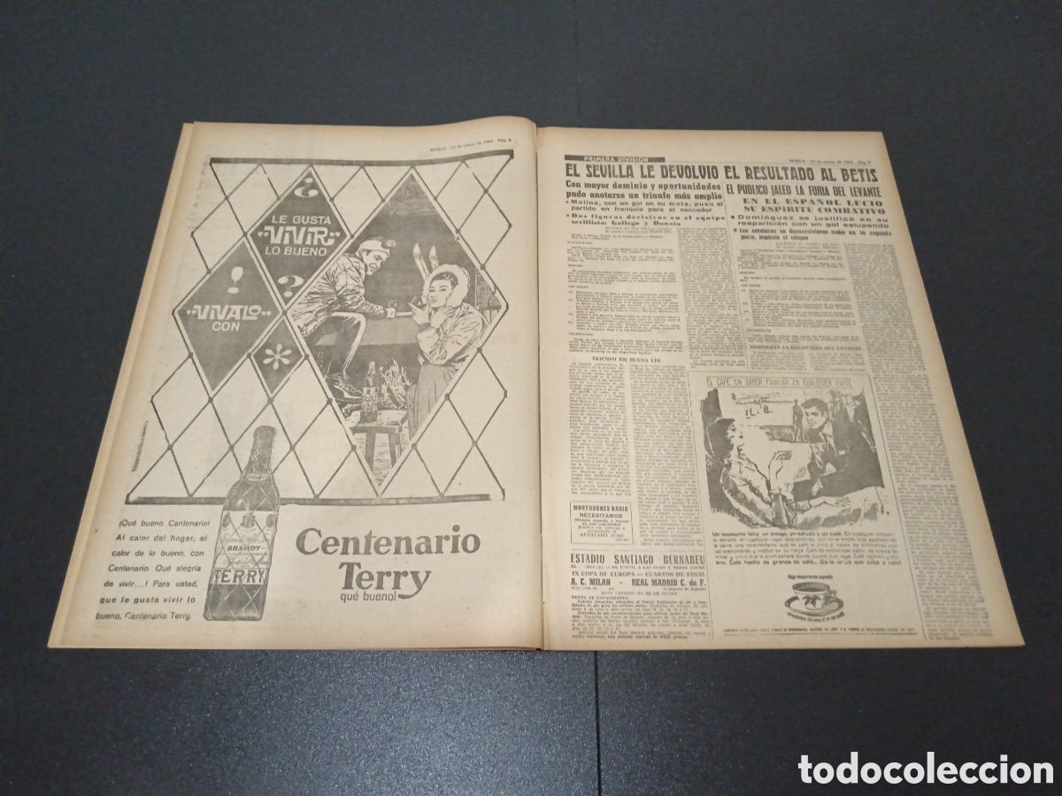 Coleccionismo deportivo: MARCA 13/01/1964 - Foto 4