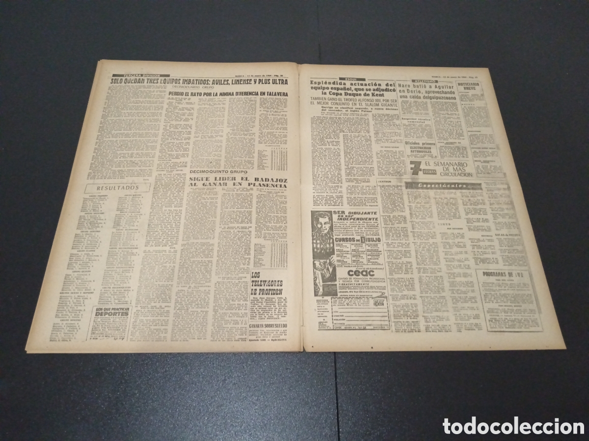 Coleccionismo deportivo: MARCA 13/01/1964 - Foto 7