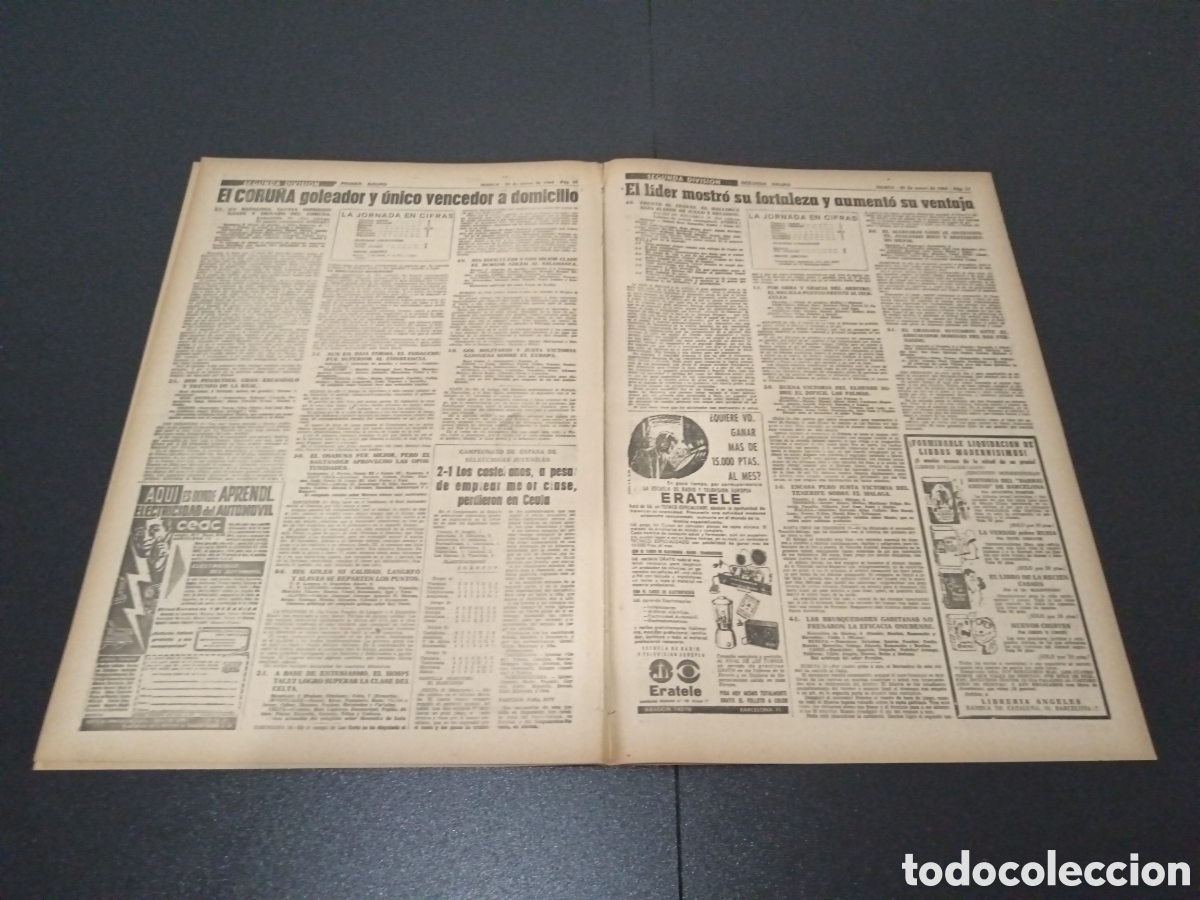 Coleccionismo deportivo: MARCA 20/01/1964 - Foto 6