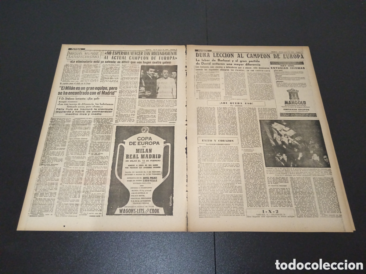 Coleccionismo deportivo: MARCA 30/01/1964 - Foto 2