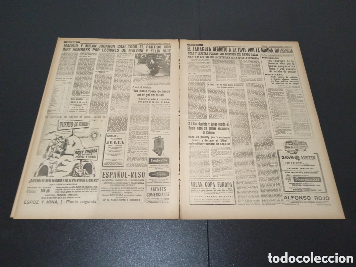 Coleccionismo deportivo: MARCA 30/01/1964 - Foto 3
