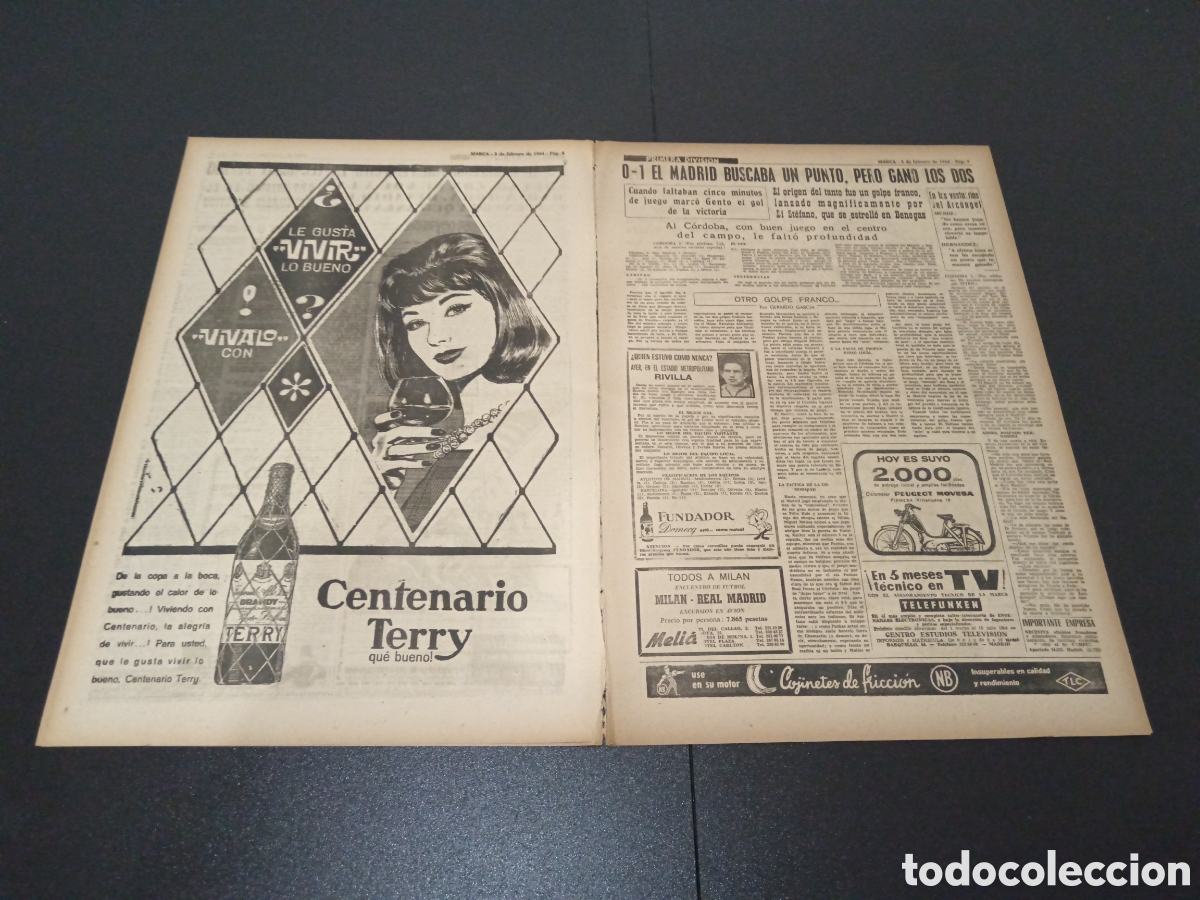 Coleccionismo deportivo: MARCA 03/02/1964 - Foto 3