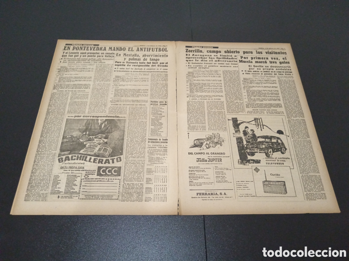 Coleccionismo deportivo: MARCA 03/02/1964 - Foto 4