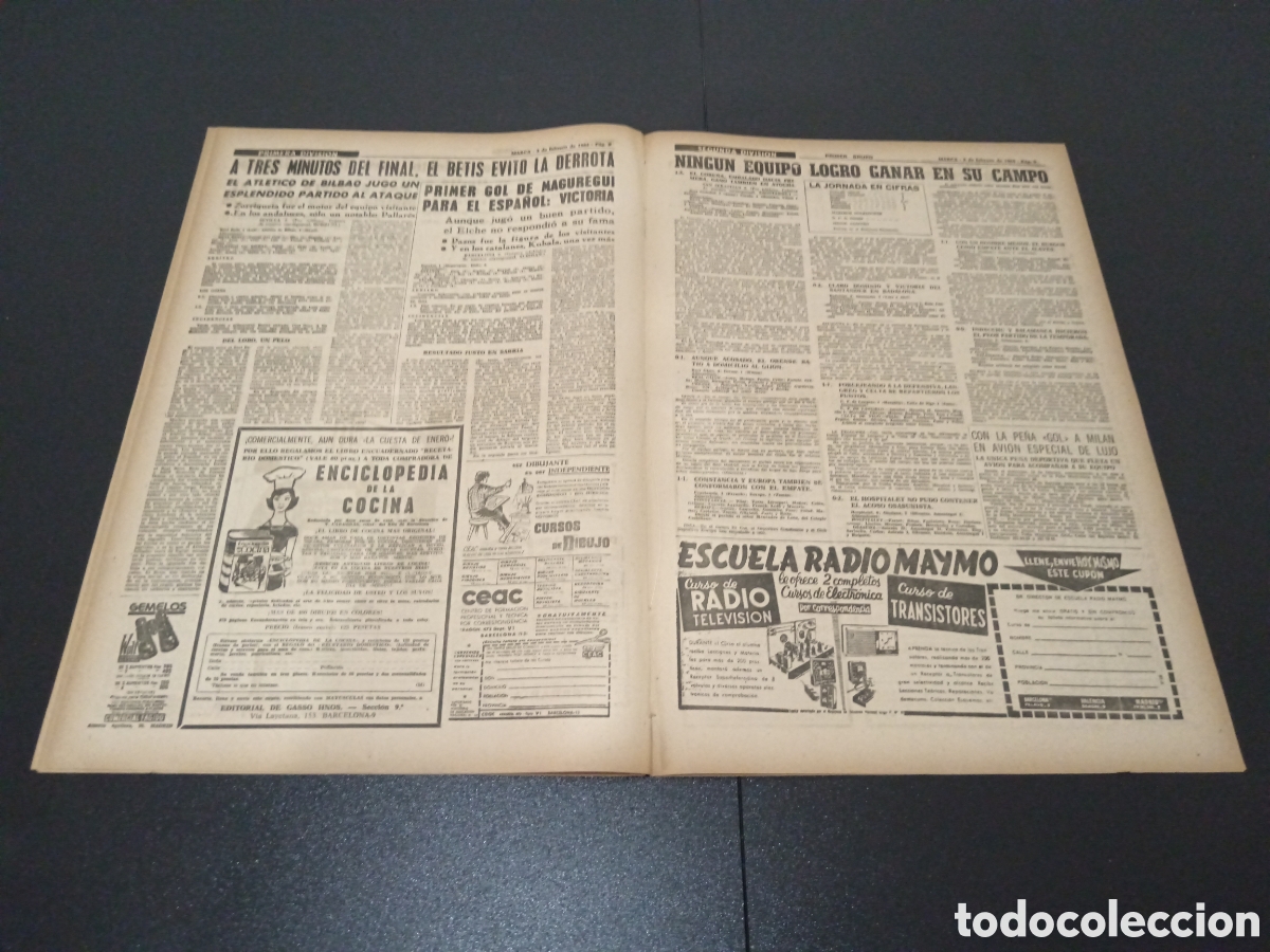 Coleccionismo deportivo: MARCA 03/02/1964 - Foto 5