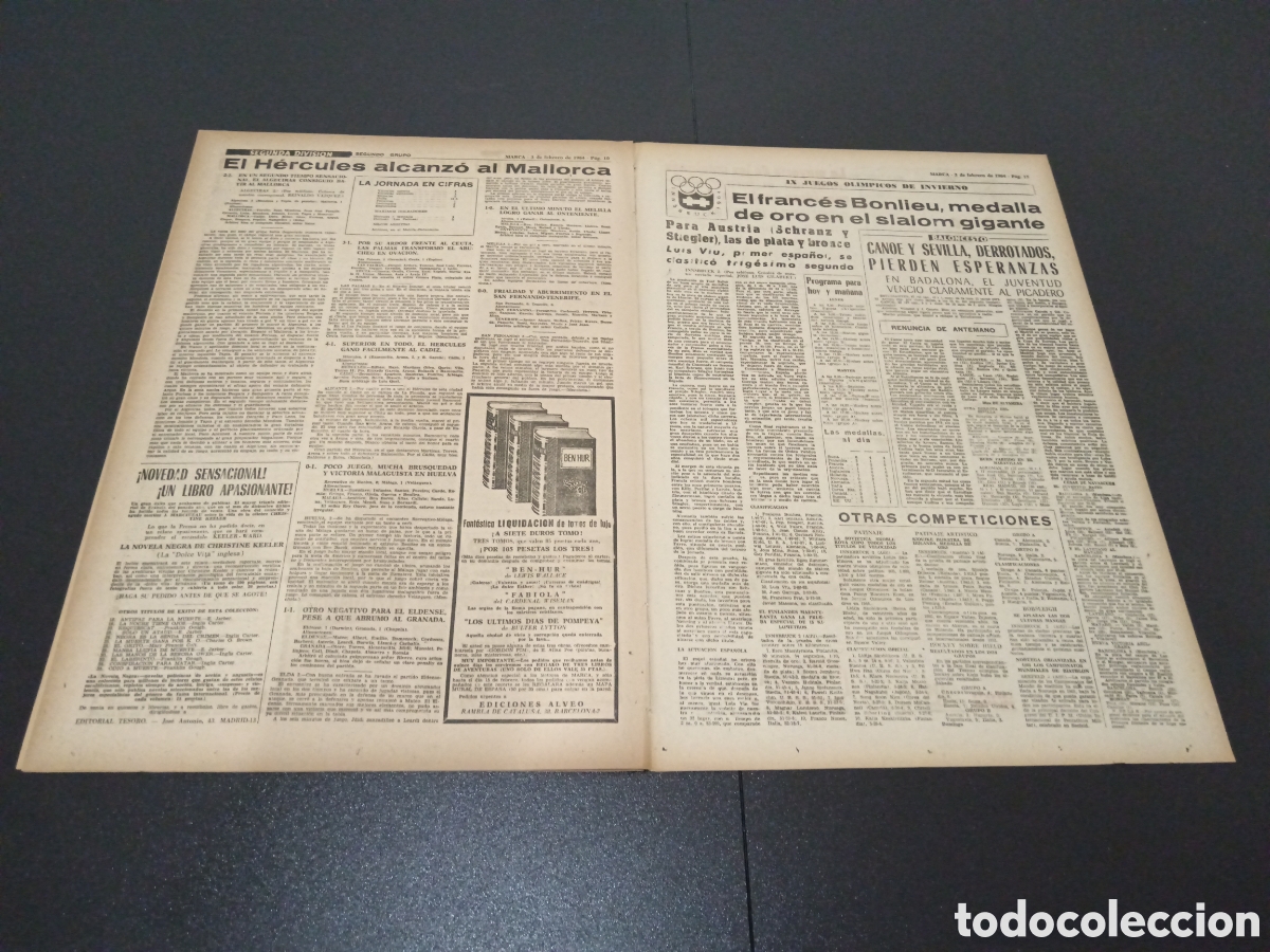 Coleccionismo deportivo: MARCA 03/02/1964 - Foto 6