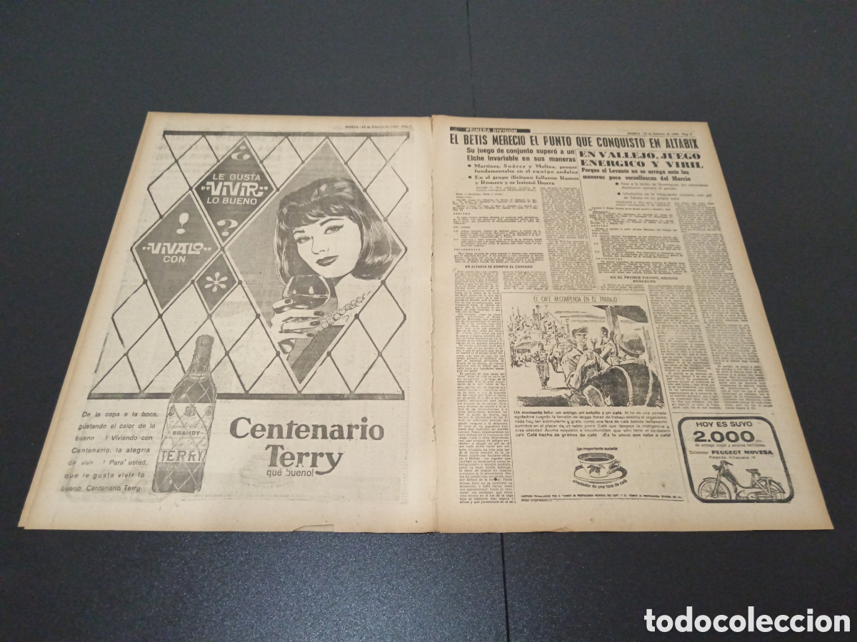 Coleccionismo deportivo: MARCA 10/02/1964 - Foto 3