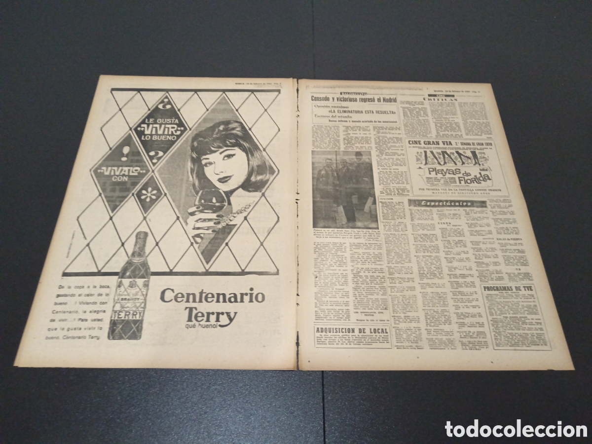 Coleccionismo deportivo: MARCA 14/02/1964 - Foto 3