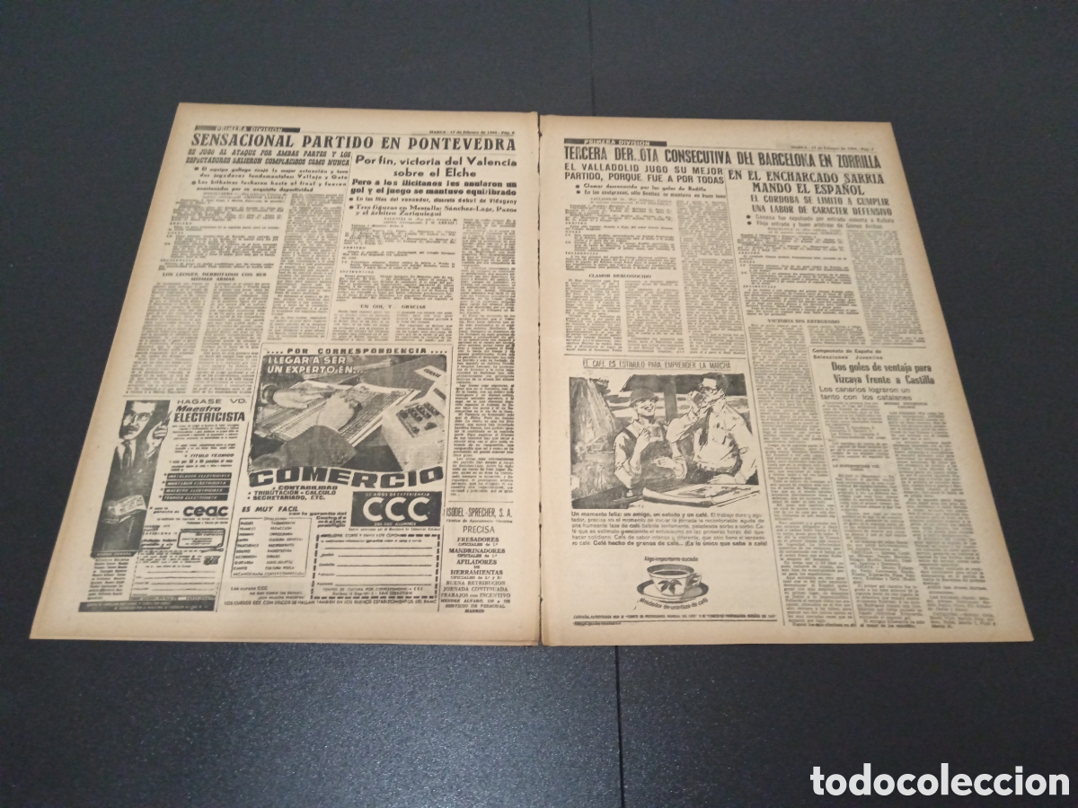 Coleccionismo deportivo: MARCA 17/02/1964 - Foto 4