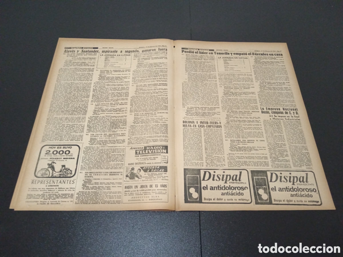 Coleccionismo deportivo: MARCA 17/02/1964 - Foto 5
