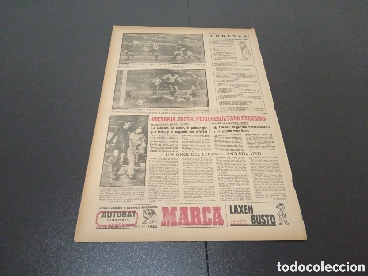 Coleccionismo deportivo: MARCA 17/02/1964 - Foto 7