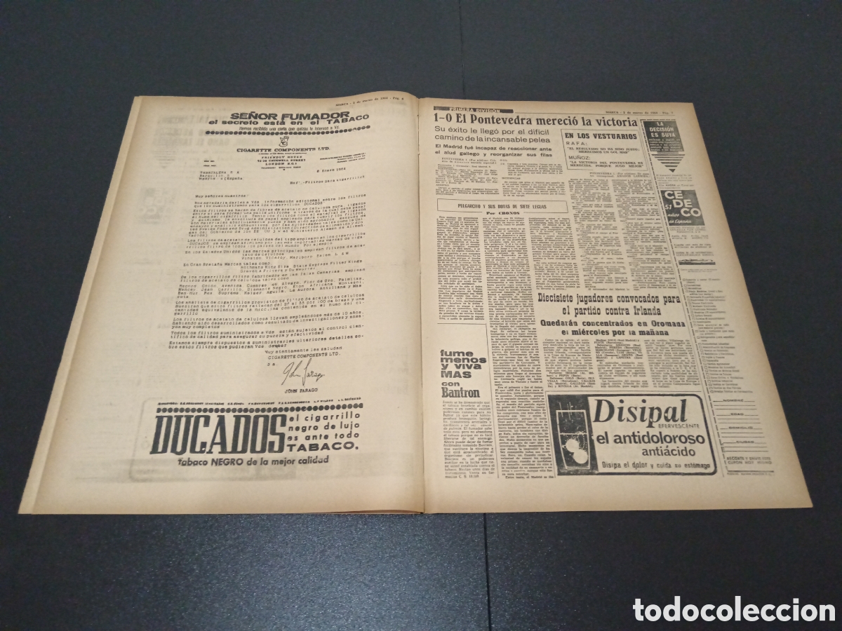 Coleccionismo deportivo: MARCA 02/03/1964 - Foto 4