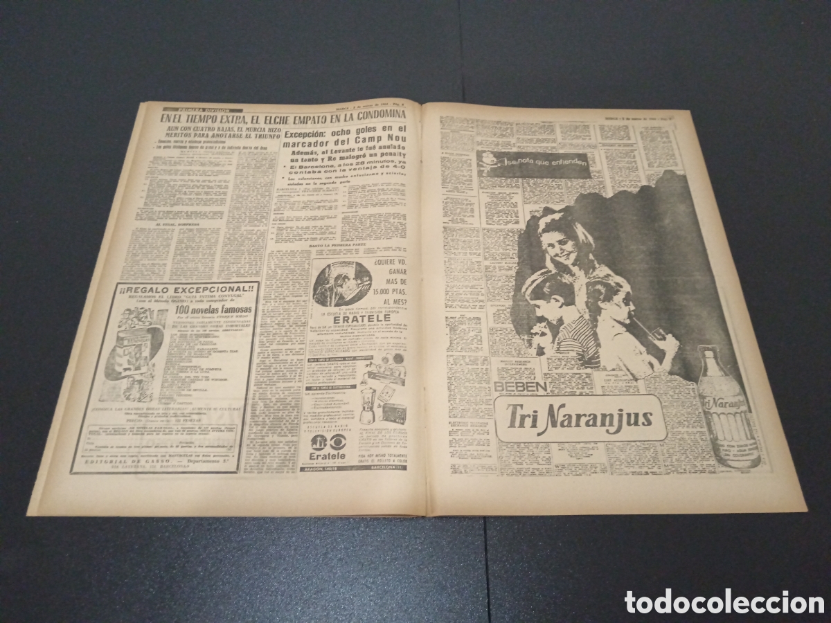Coleccionismo deportivo: MARCA 02/03/1964 - Foto 5