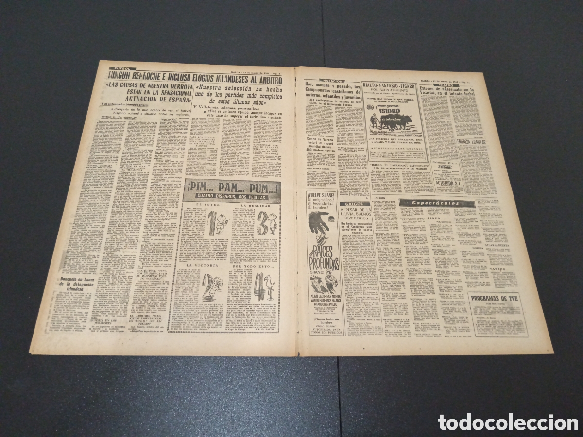 Coleccionismo deportivo: MARCA 12/03/1964 - Foto 3