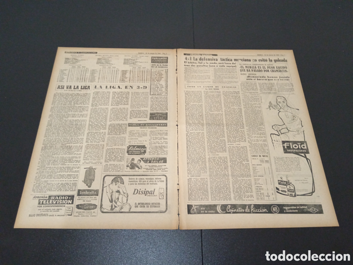 Coleccionismo deportivo: MARCA 16/03/1964 - Foto 2