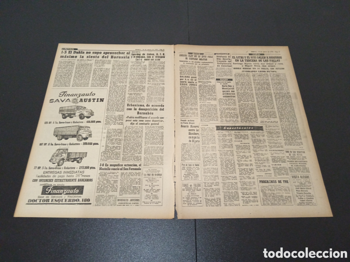Coleccionismo deportivo: MARCA 19/03/1964 - Foto 3