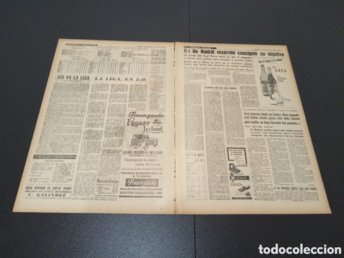 Coleccionismo deportivo: MARCA 20/03/1964 - Foto 2