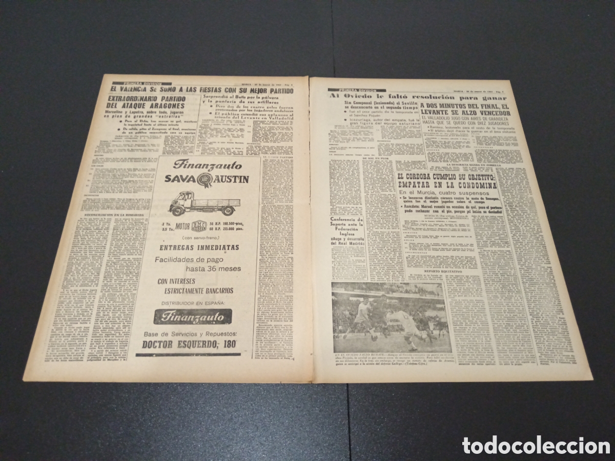 Coleccionismo deportivo: MARCA 20/03/1964 - Foto 3