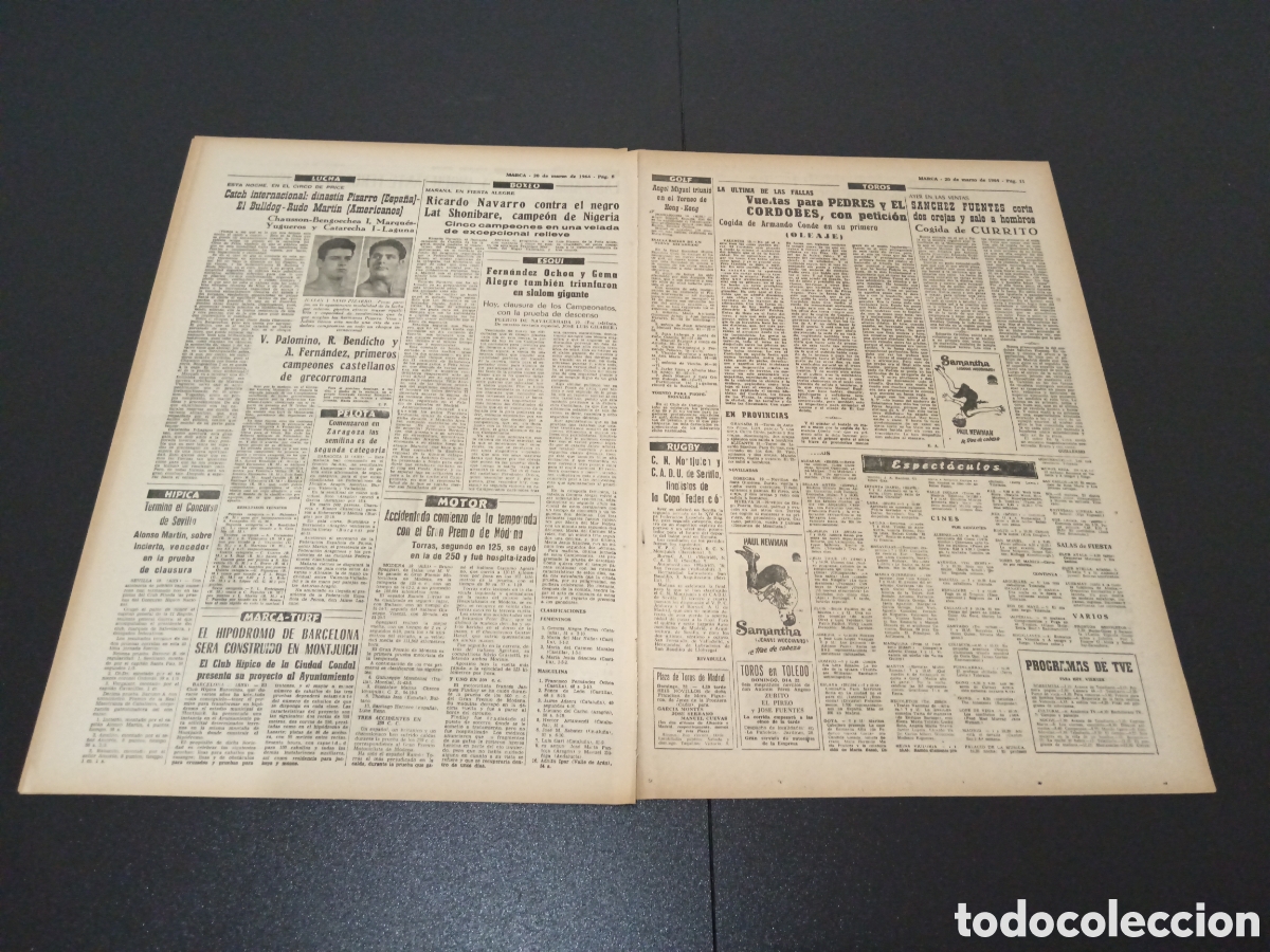 Coleccionismo deportivo: MARCA 20/03/1964 - Foto 5
