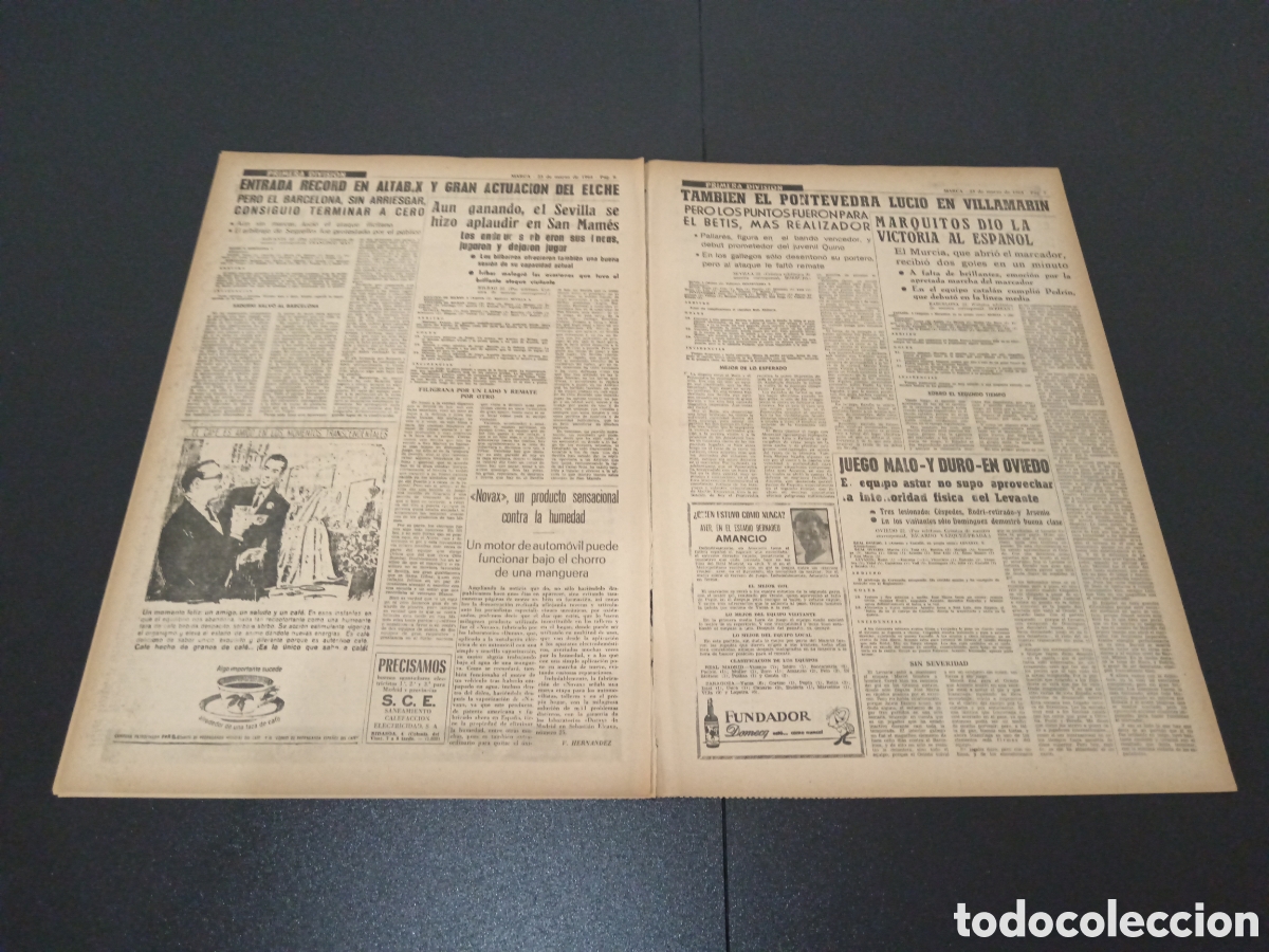 Coleccionismo deportivo: MARCA 28/03/1964 - Foto 4