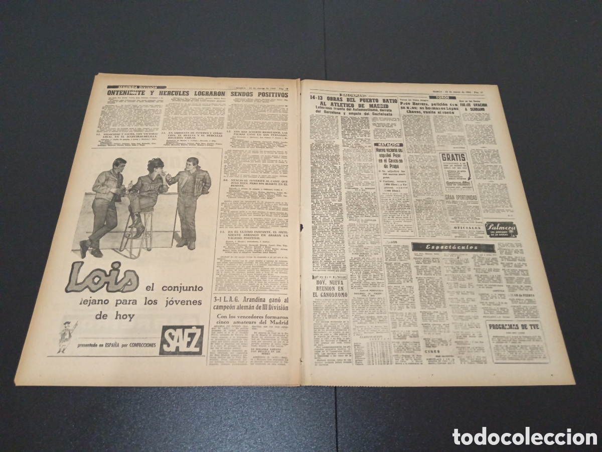 Coleccionismo deportivo: MARCA 28/03/1964 - Foto 6
