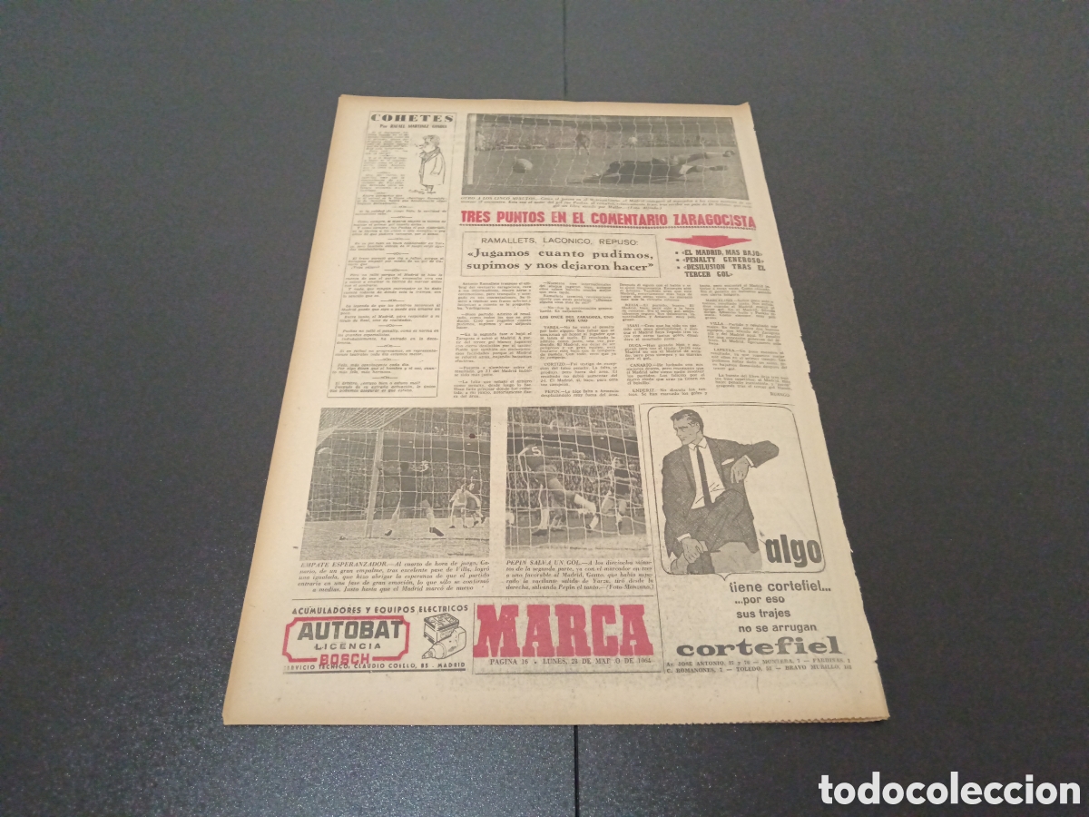 Coleccionismo deportivo: MARCA 28/03/1964 - Foto 7