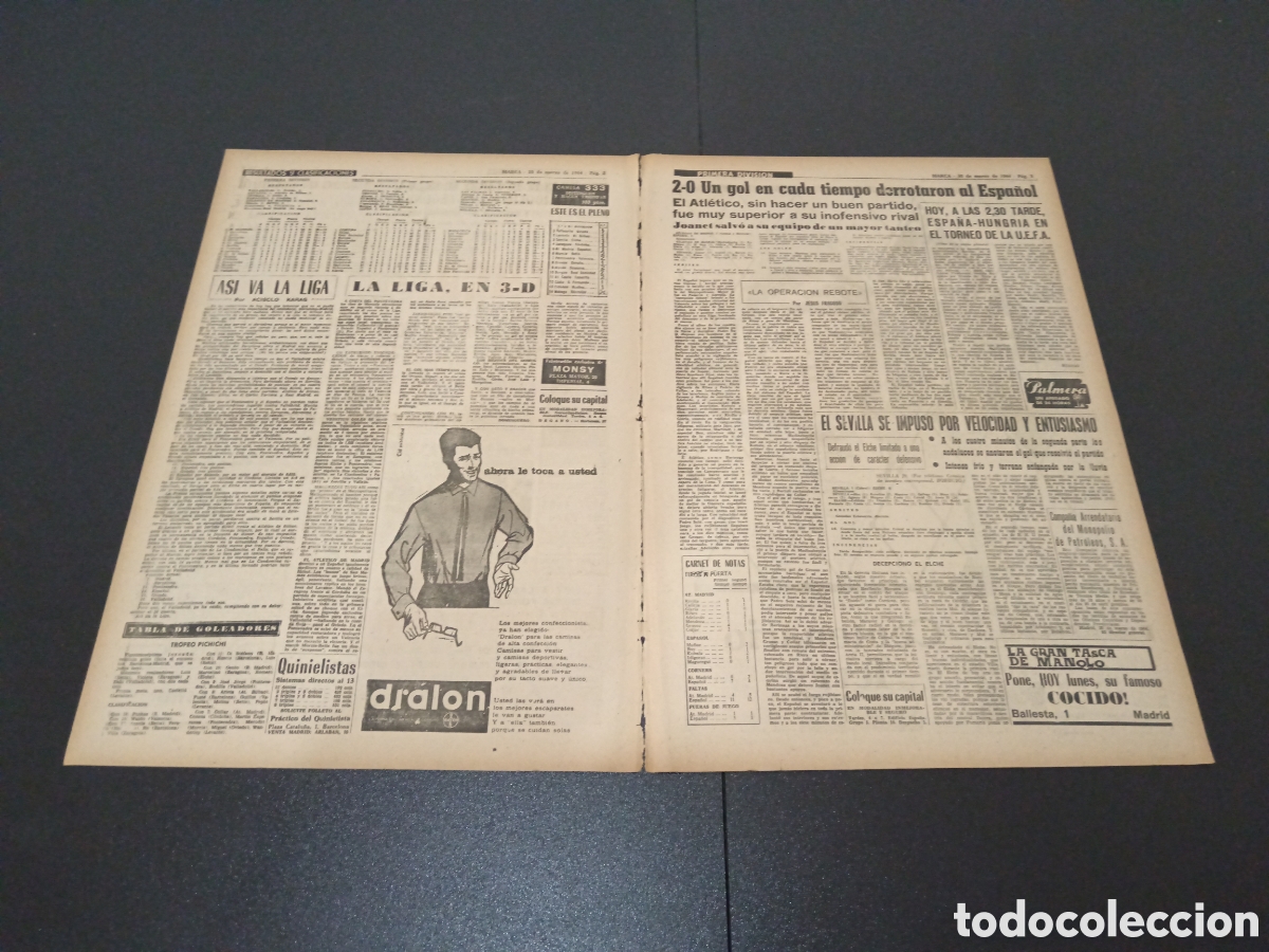 Coleccionismo deportivo: MARCA 30/03/1964 - Foto 2