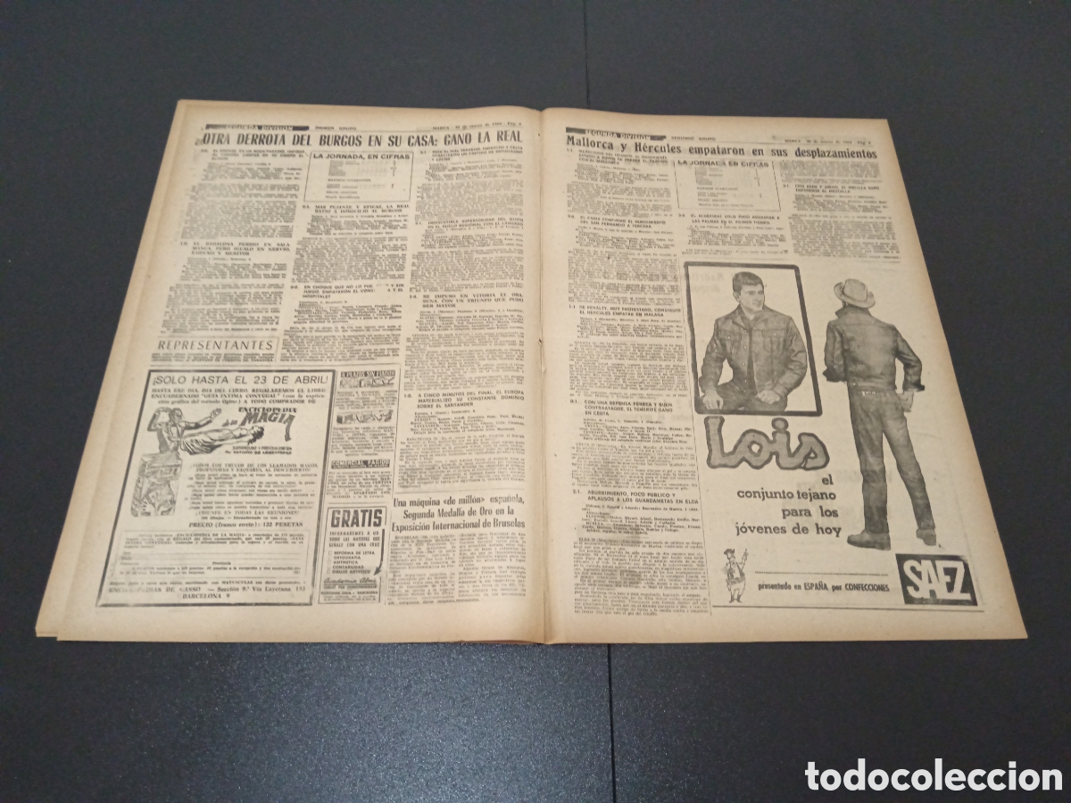 Coleccionismo deportivo: MARCA 30/03/1964 - Foto 5